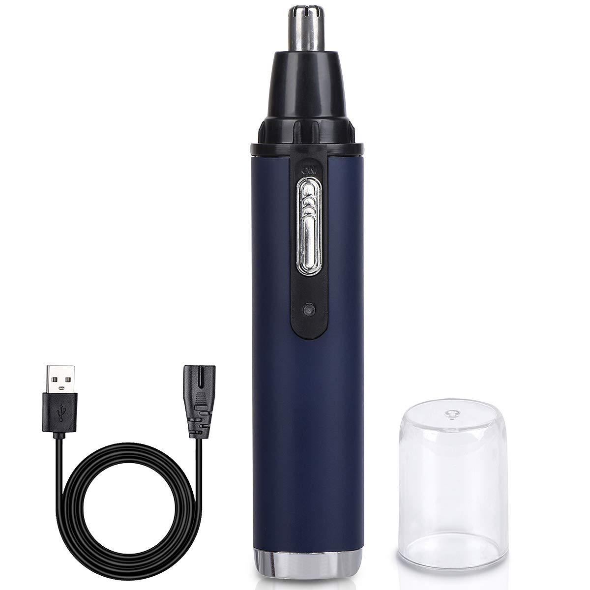 USB Rechargeable Painless Nose And Ear Hair Trimmer